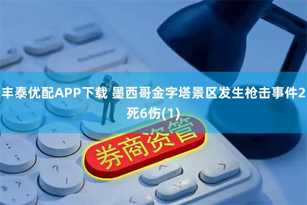 丰泰优配APP下载 墨西哥金字塔景区发生枪击事件　2死6伤(1)
